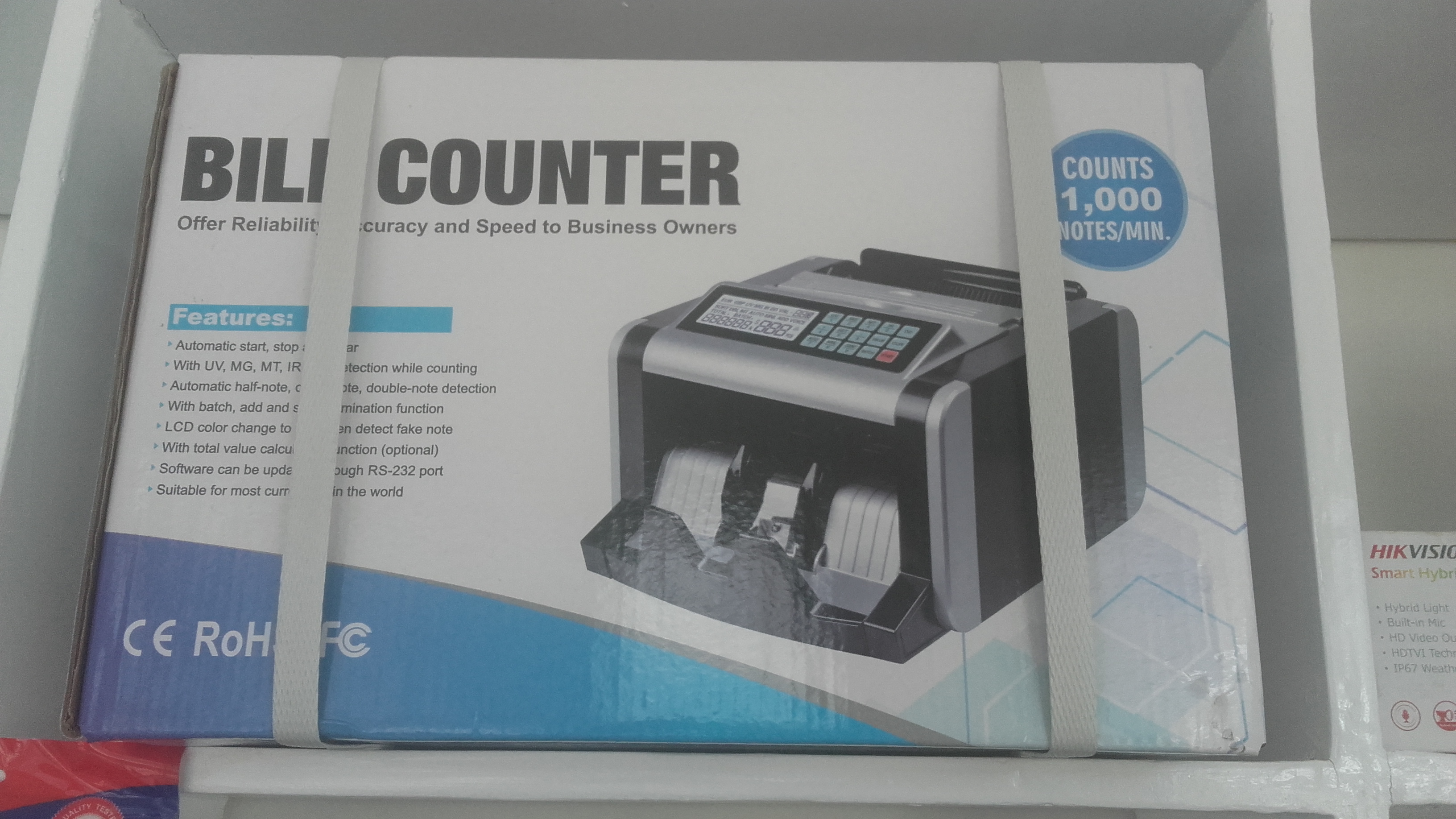 Bill counter