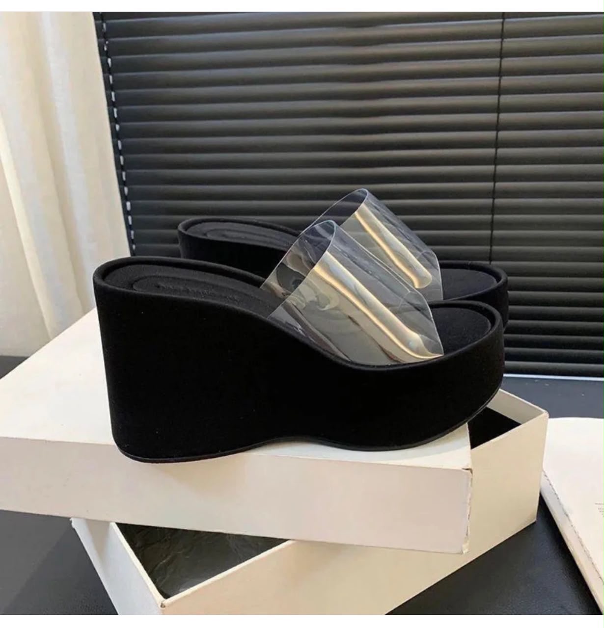 long open sandals