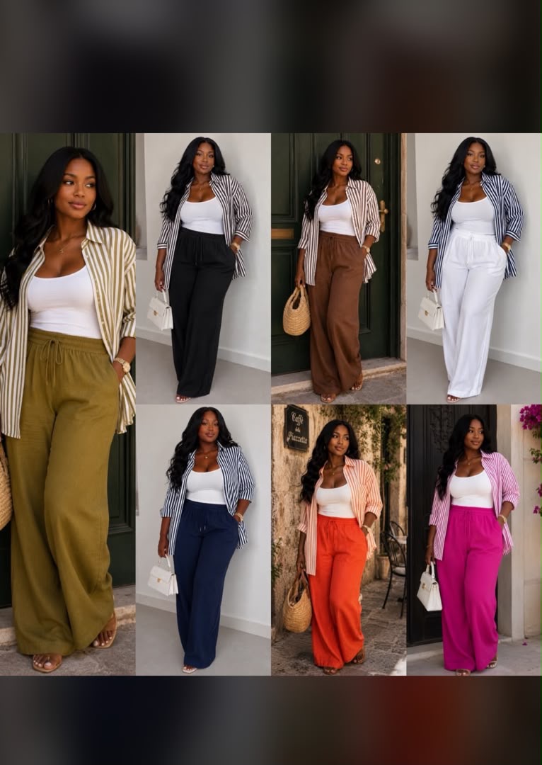 3 pcs long trousers