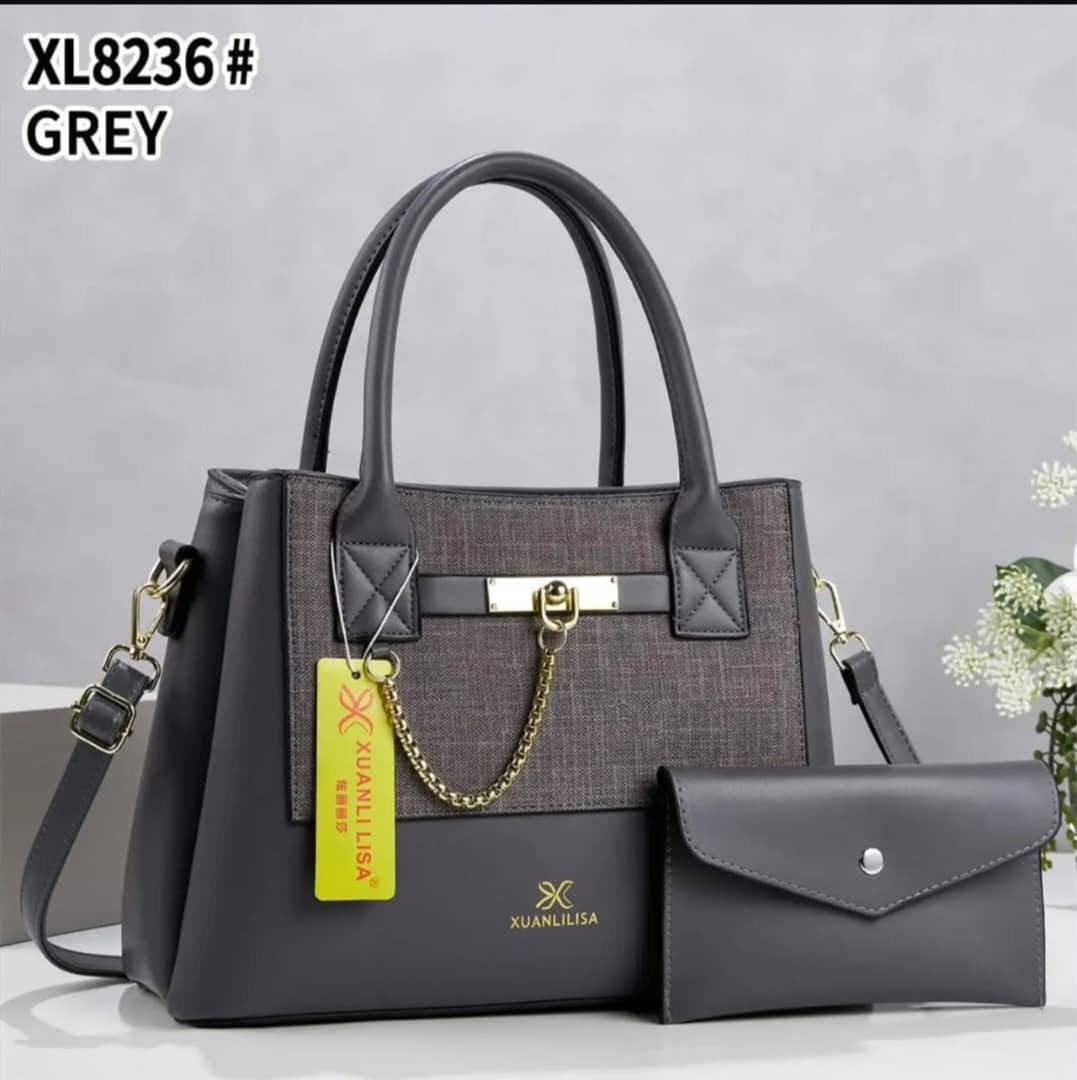 Grey handbag