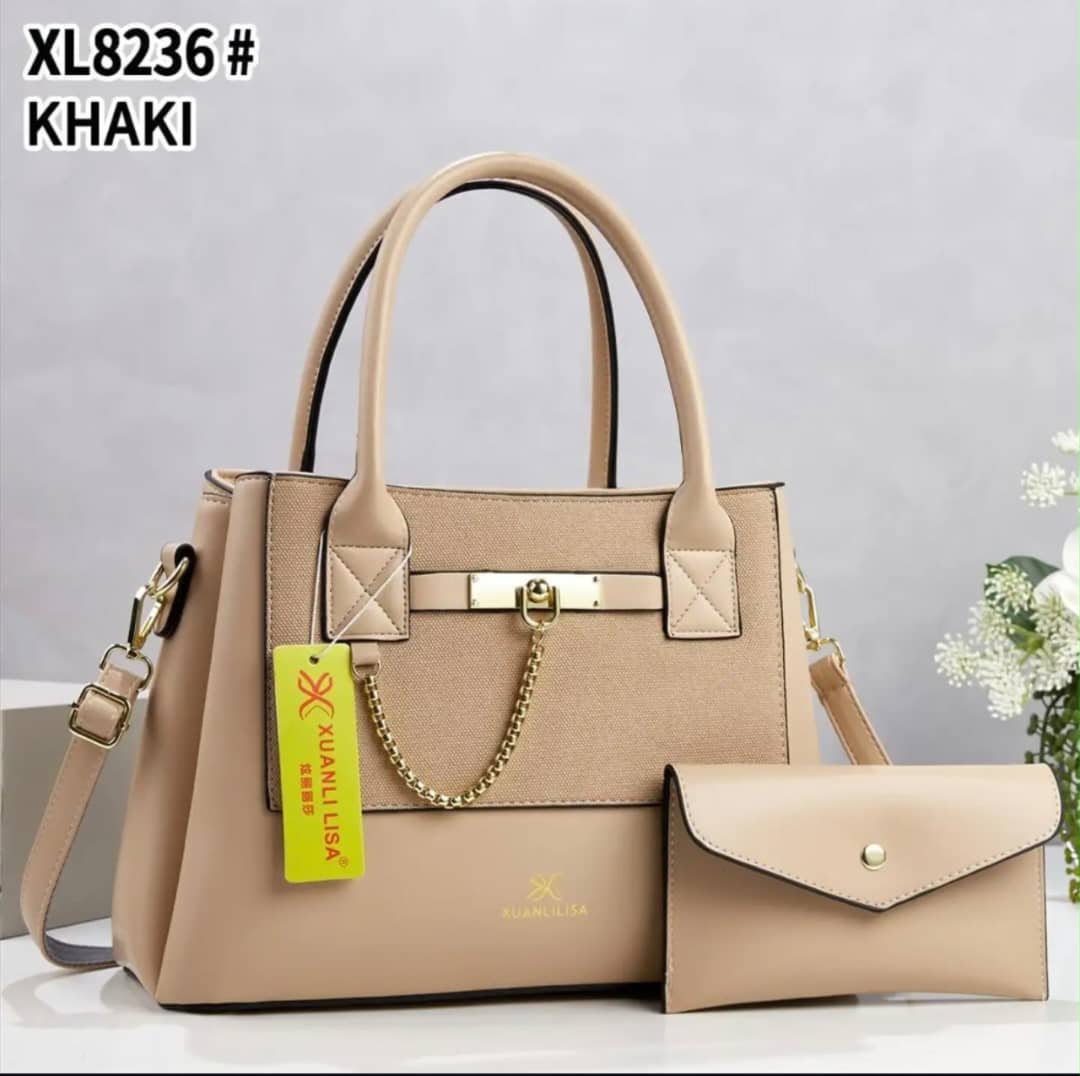 Khaki handbag