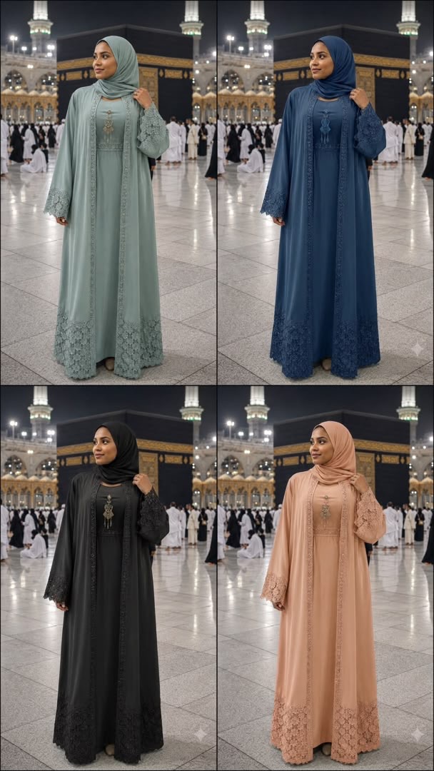 2pc abaya