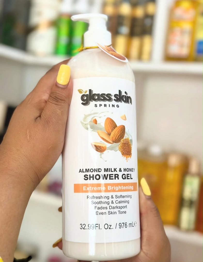 glass skin shower cream