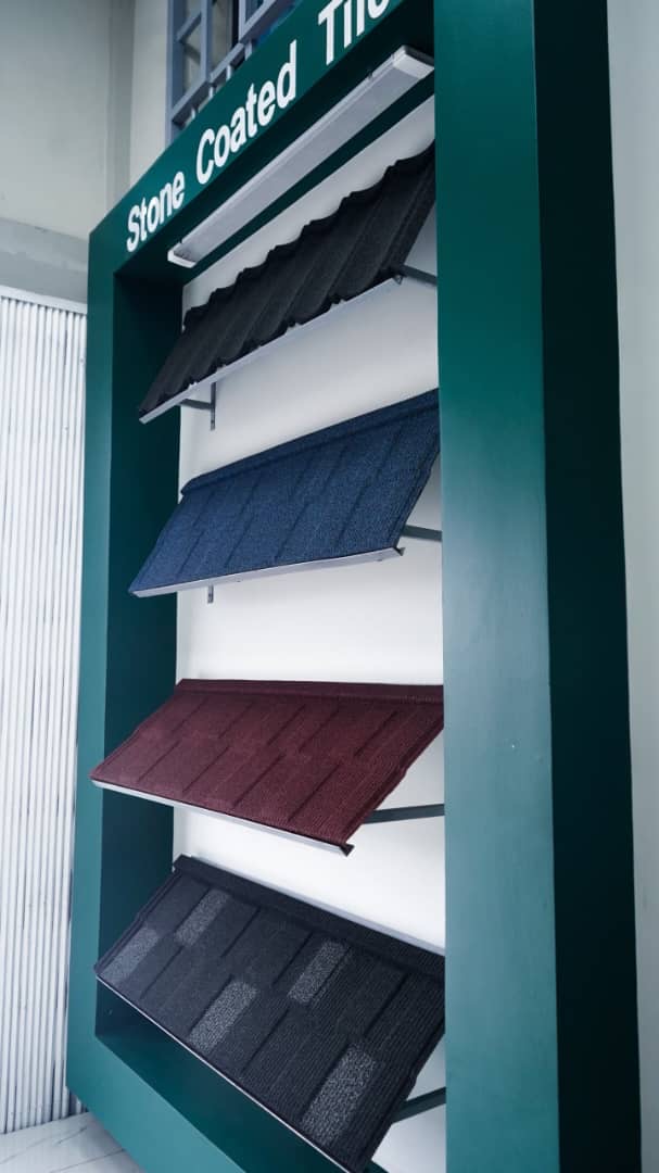 Coated tiles