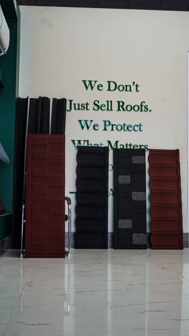 Coated tiles