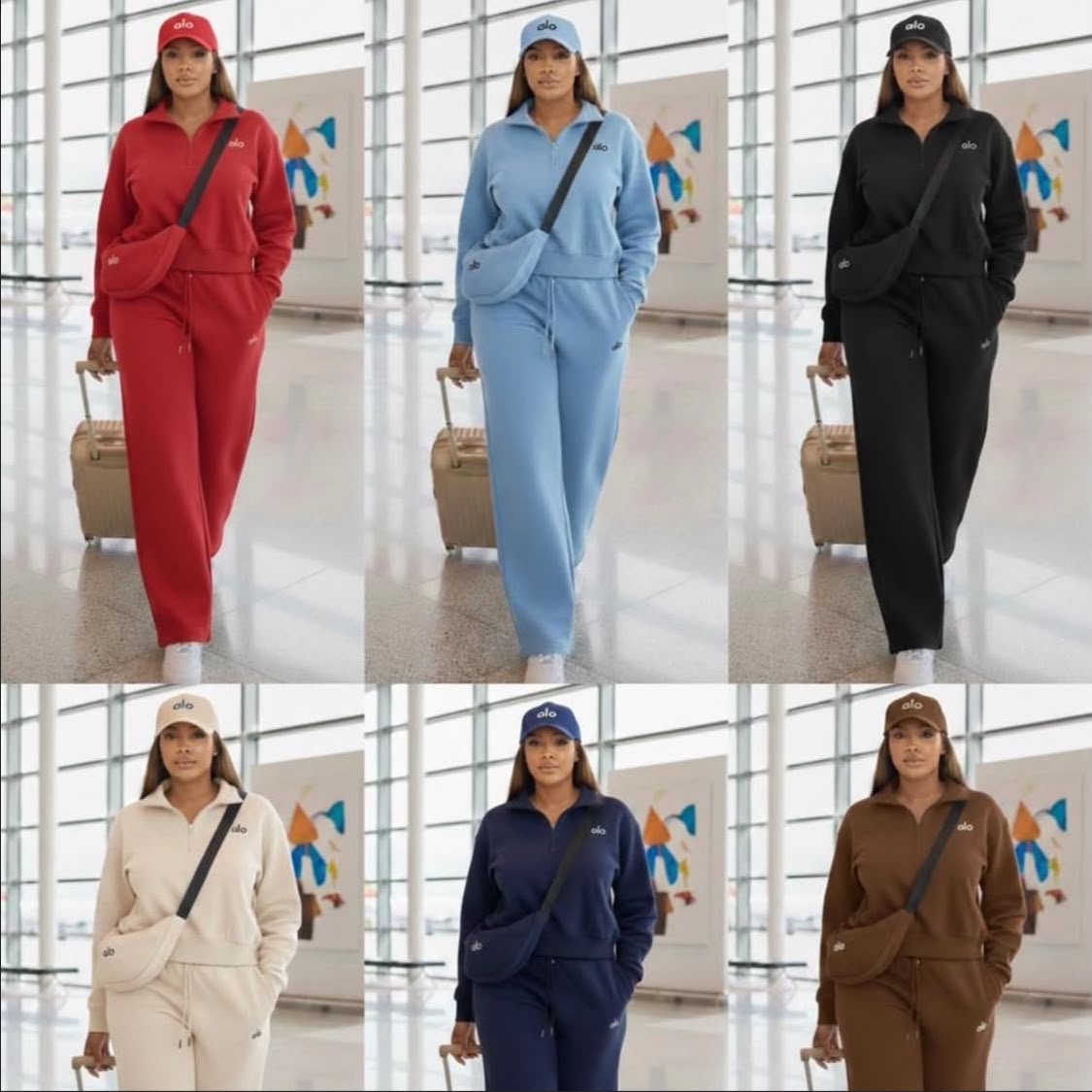 alo 2pc track suit