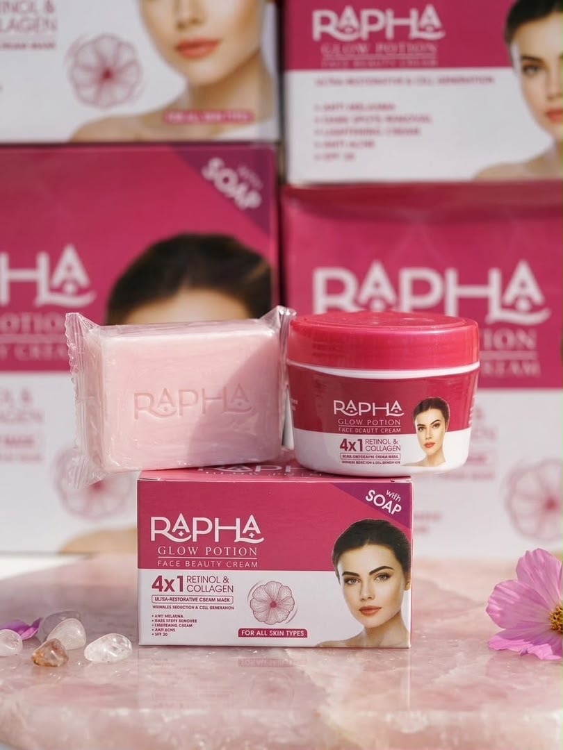 Rapha soap and lotion