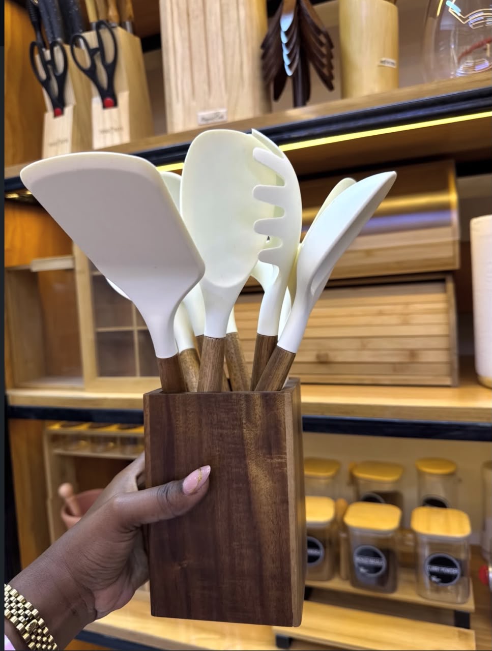 silicone cooking set