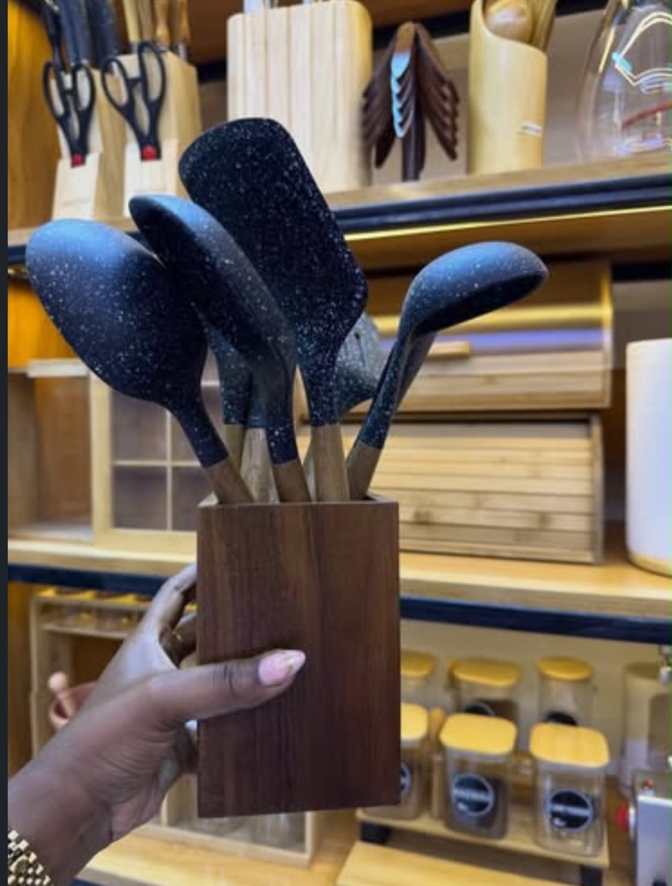 silicone cooking set