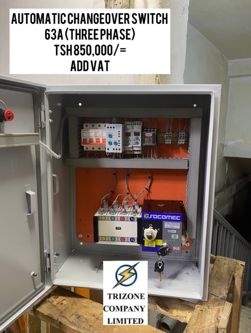 Automatic changeover switch
