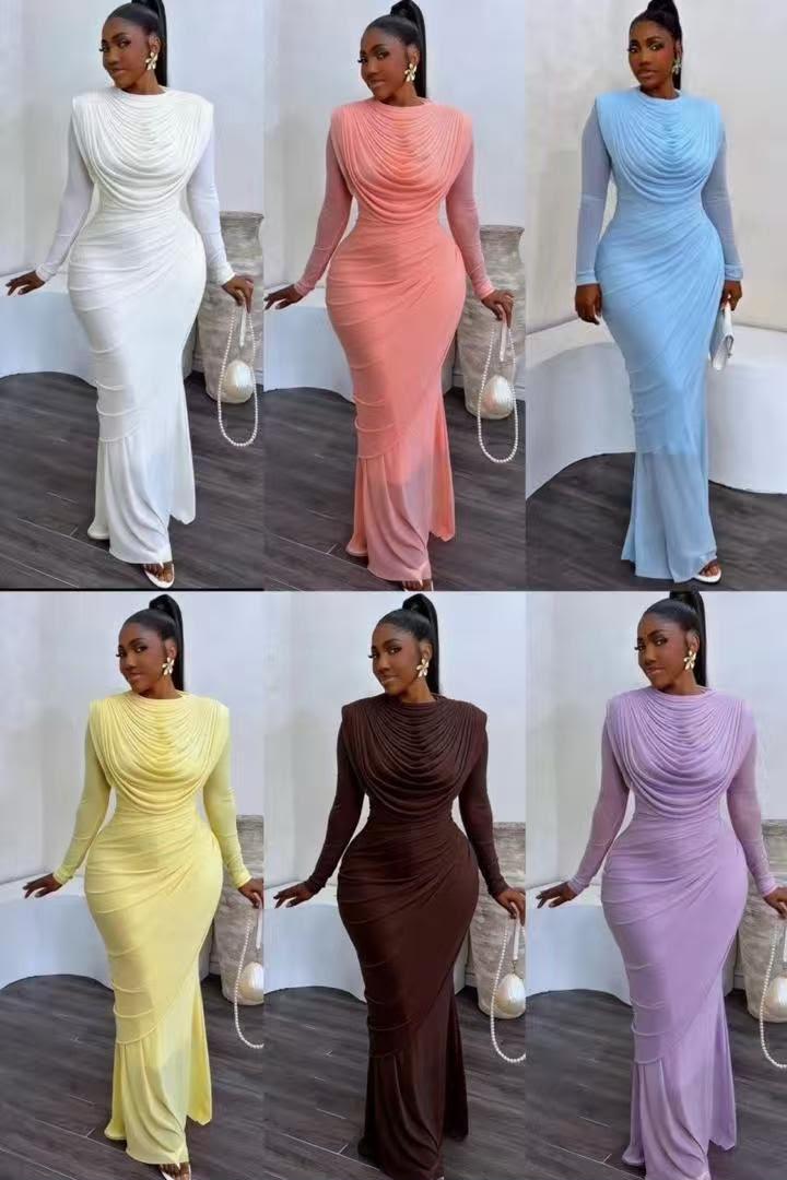 Elegant light dress