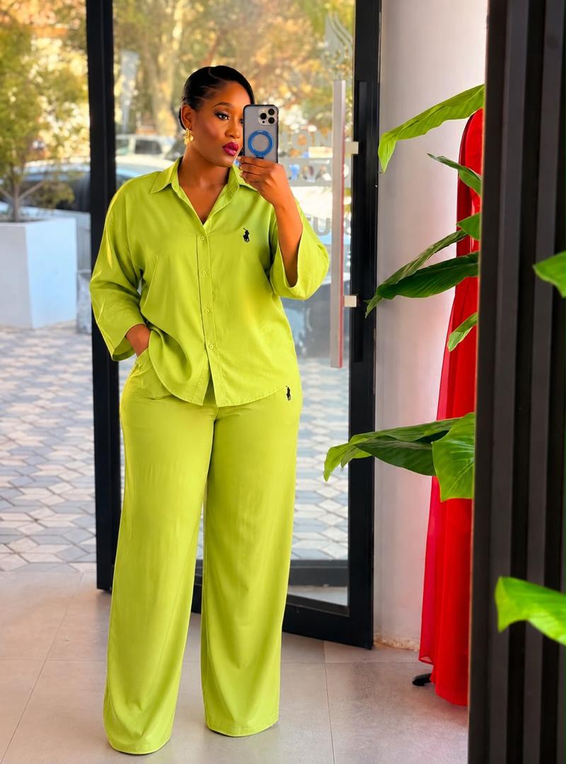 Green Polo fit