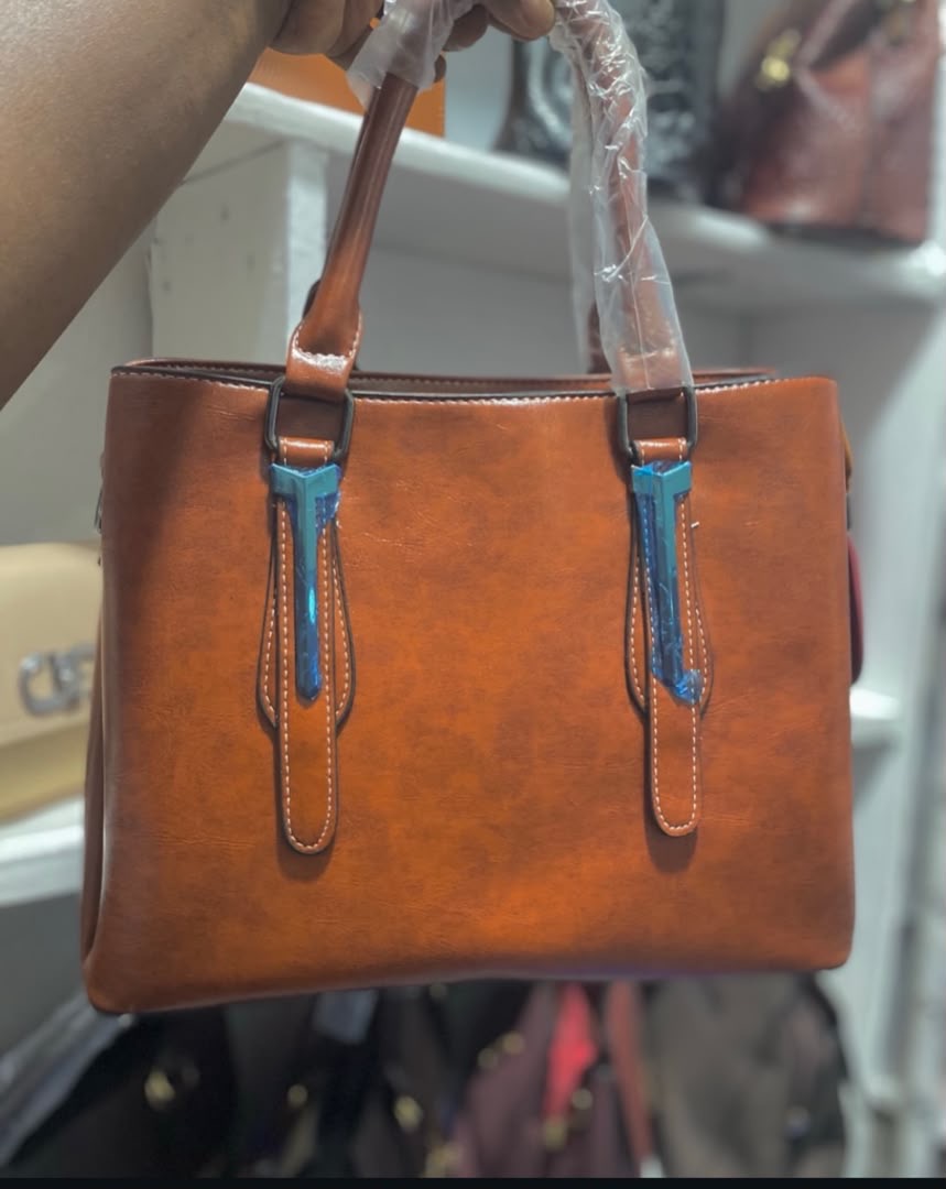 soft leather big handbag
