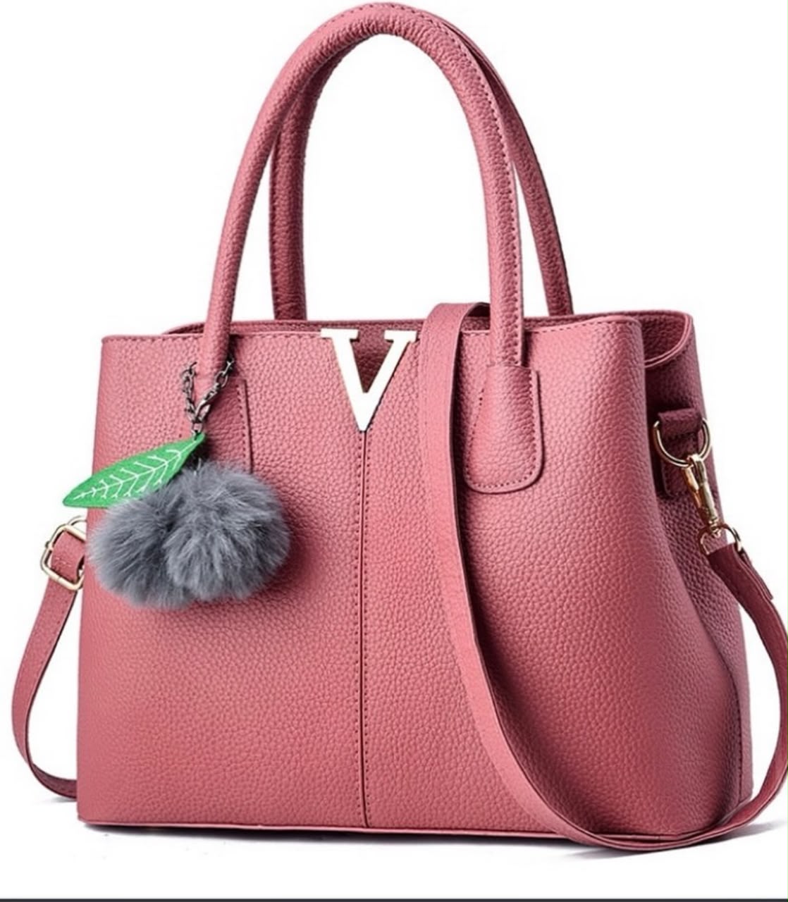 V satchel bag
