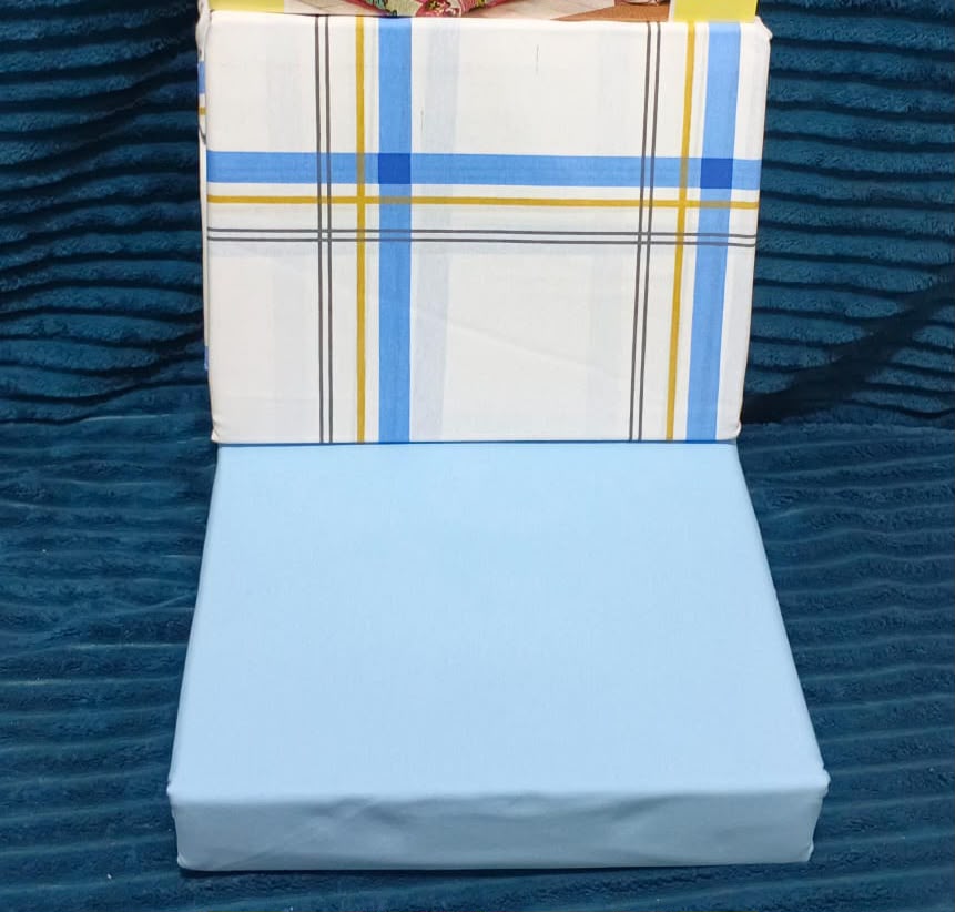 Yellow stripes bedsheet fullset