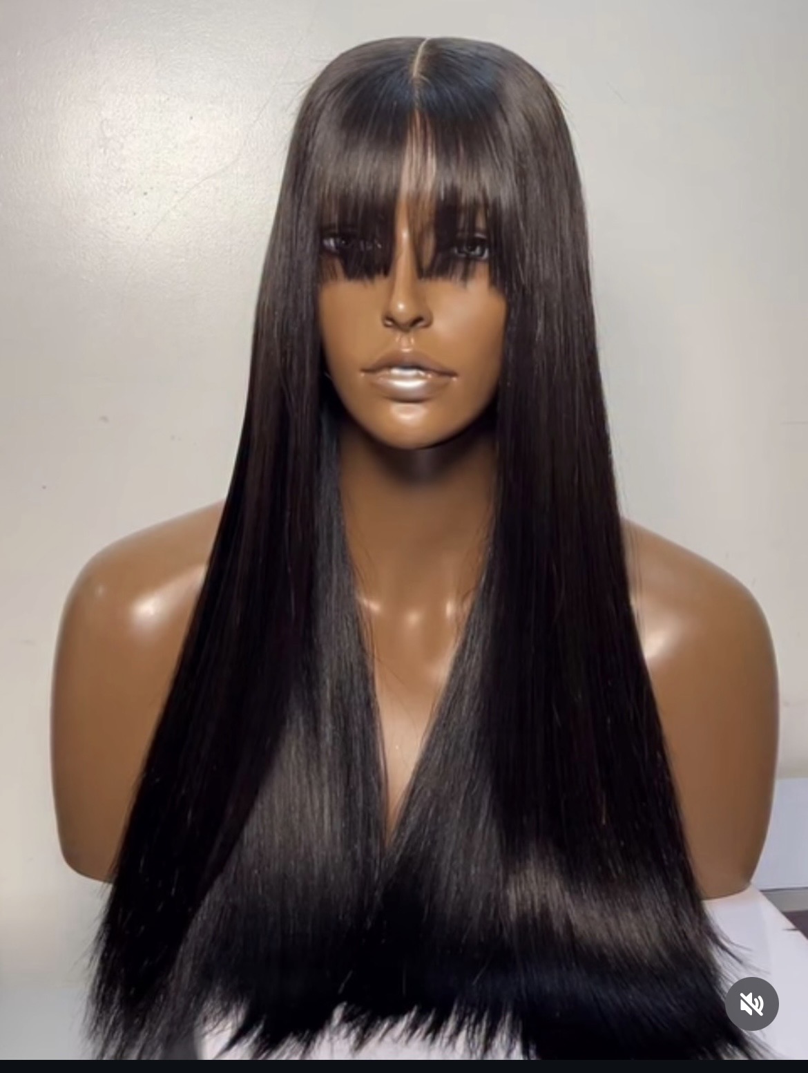 closure bang wig