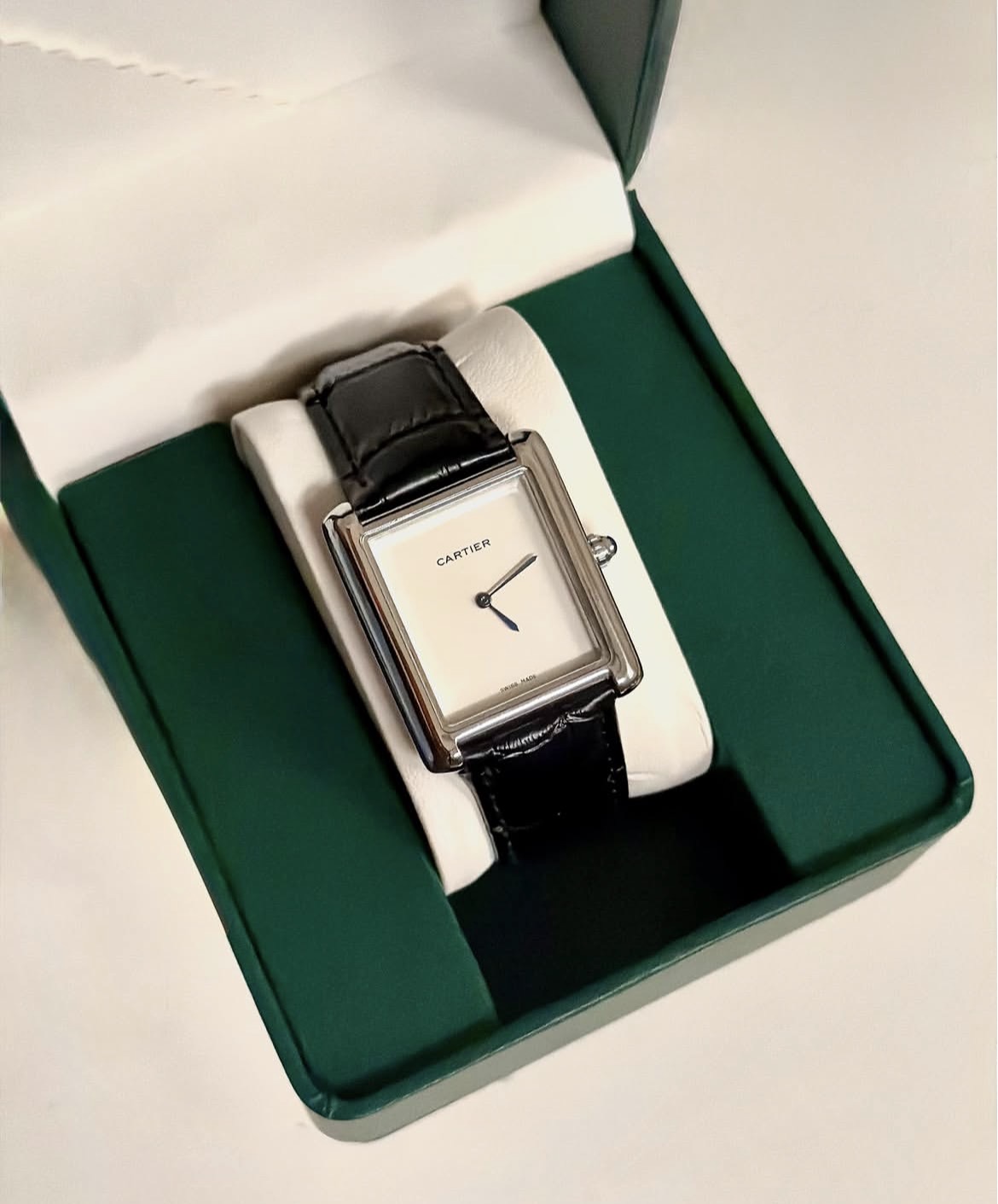 cartier hand watch