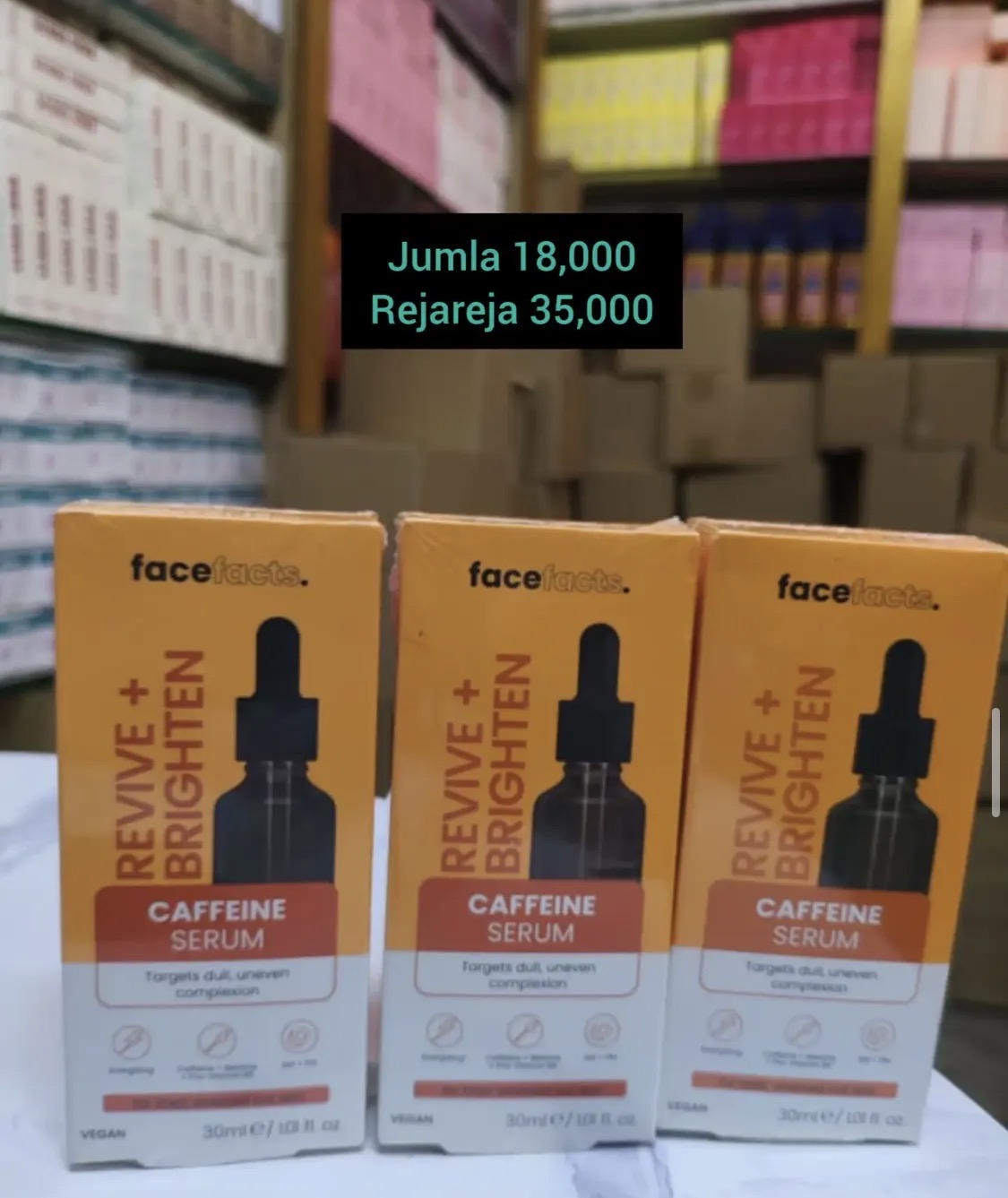 Face facts brightening serum