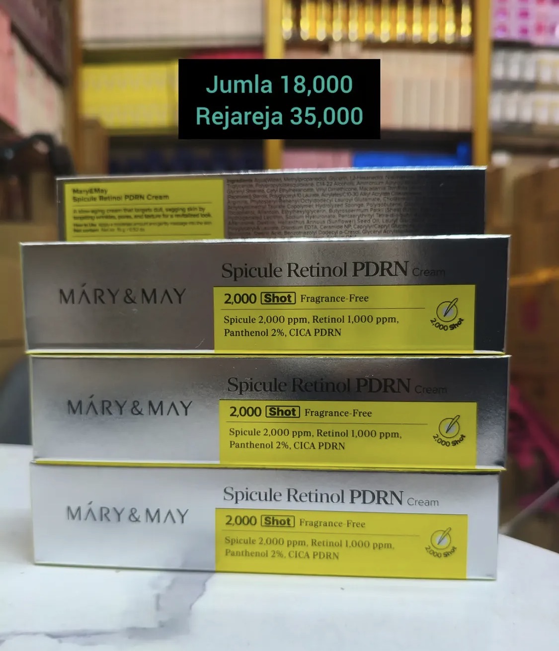 Mary and may spicule 2000 shot cream