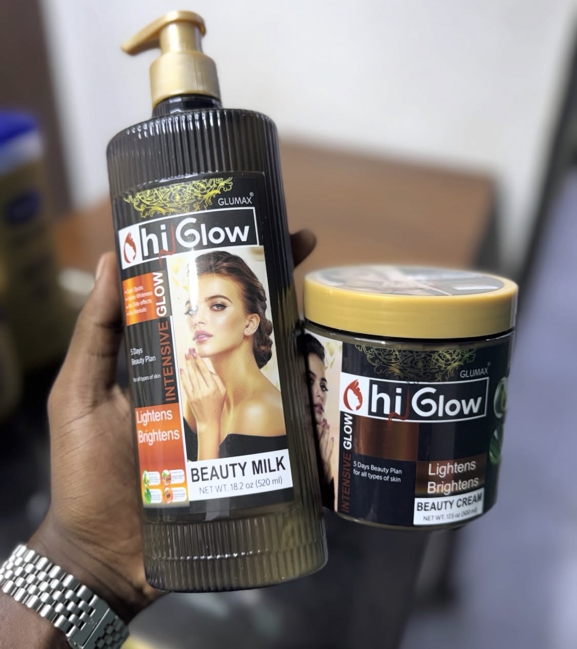 Hi glow lotion