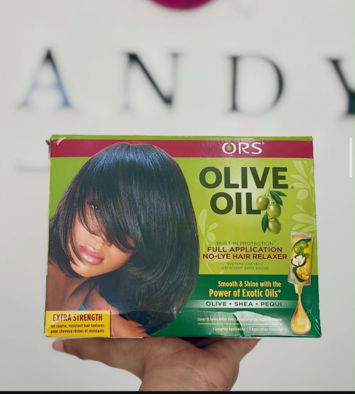 OLIVE oil hair relaxer
