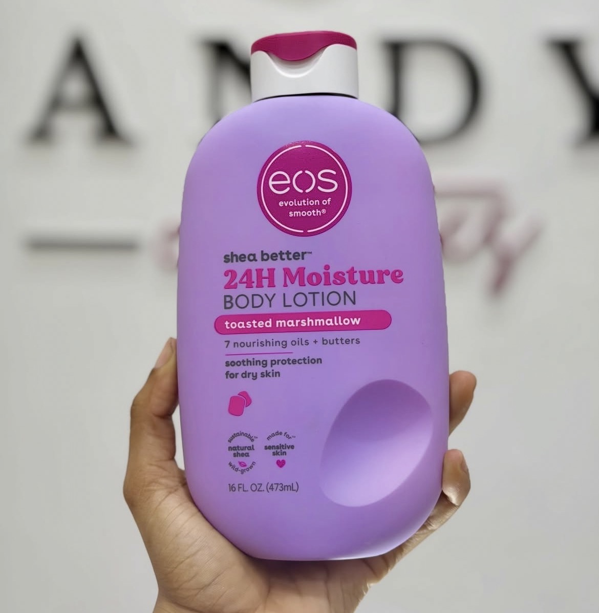 EOS body lotion