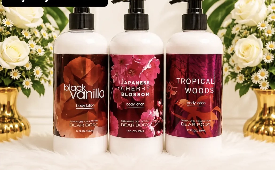 dear body lotion