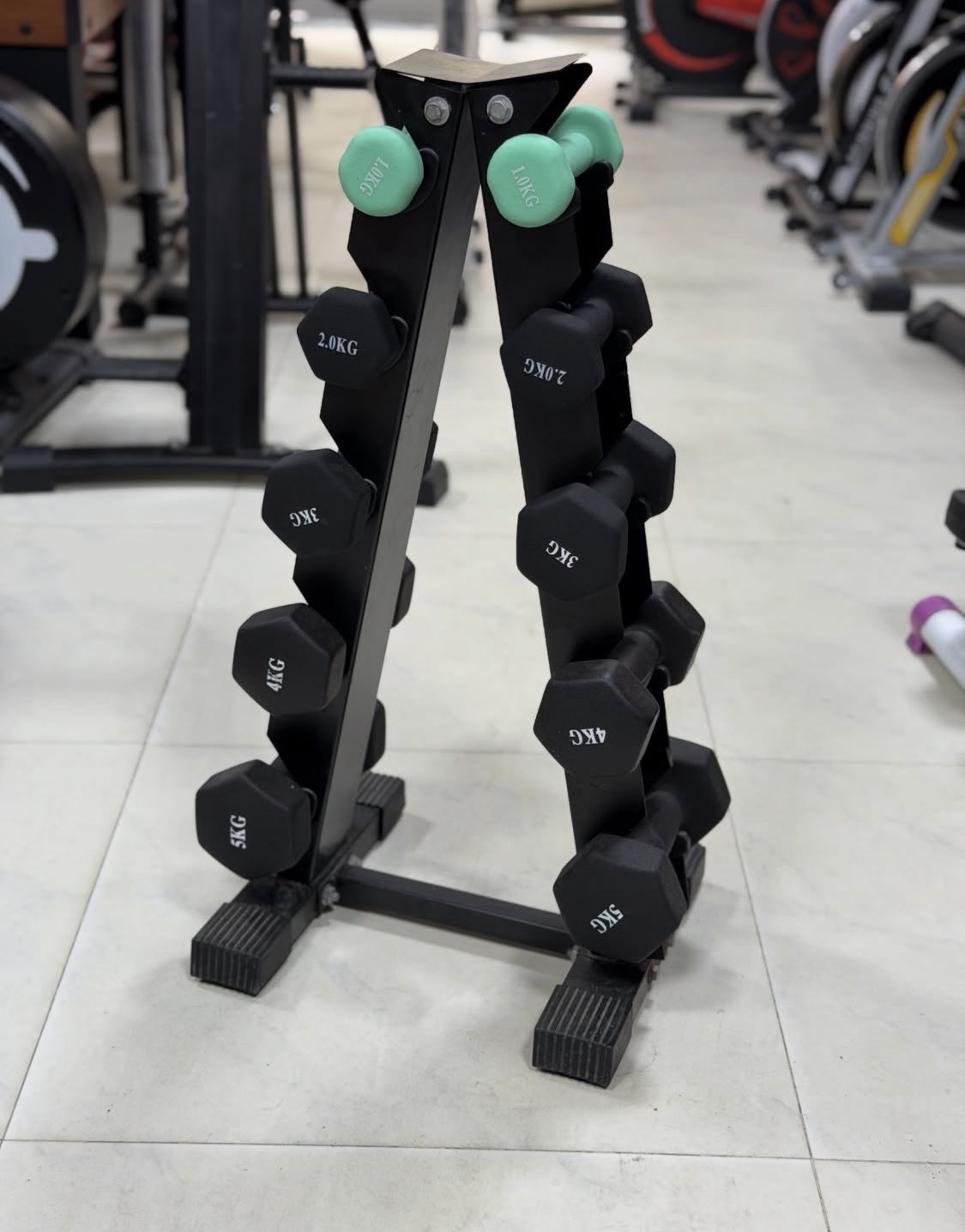 Dumbbells set complete