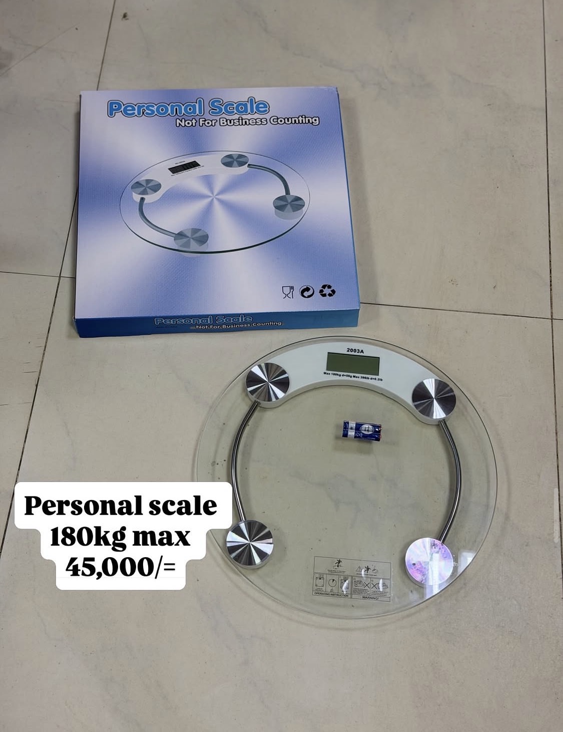 Personal scale