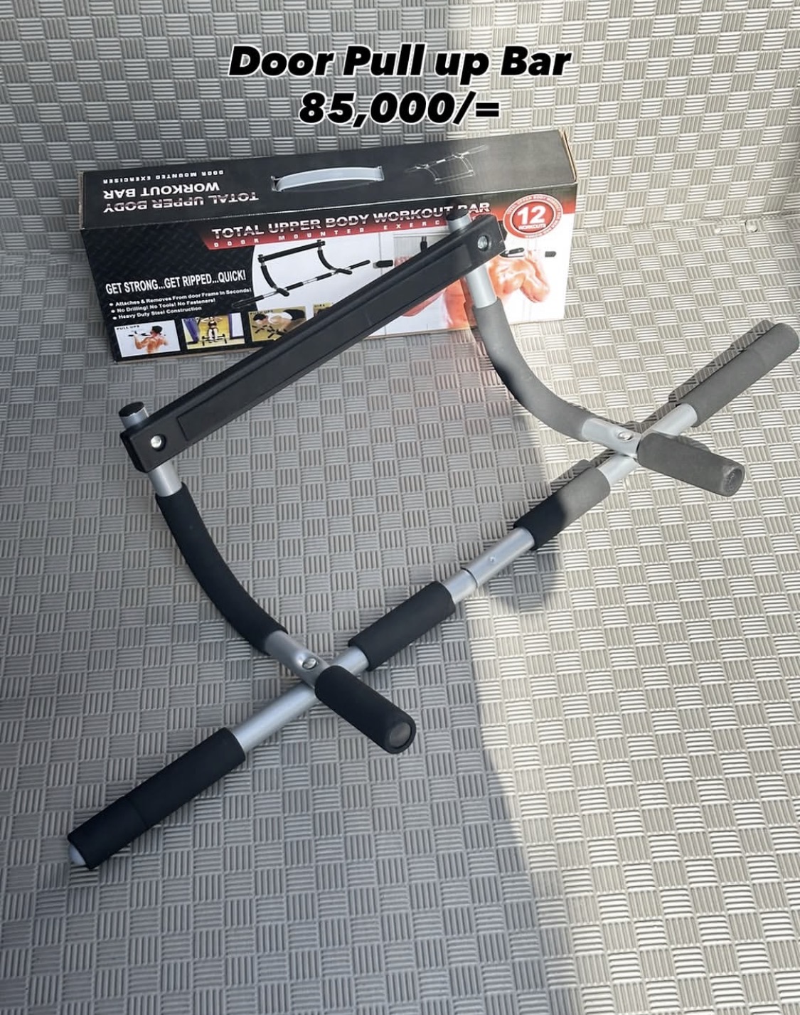Door pull up bar