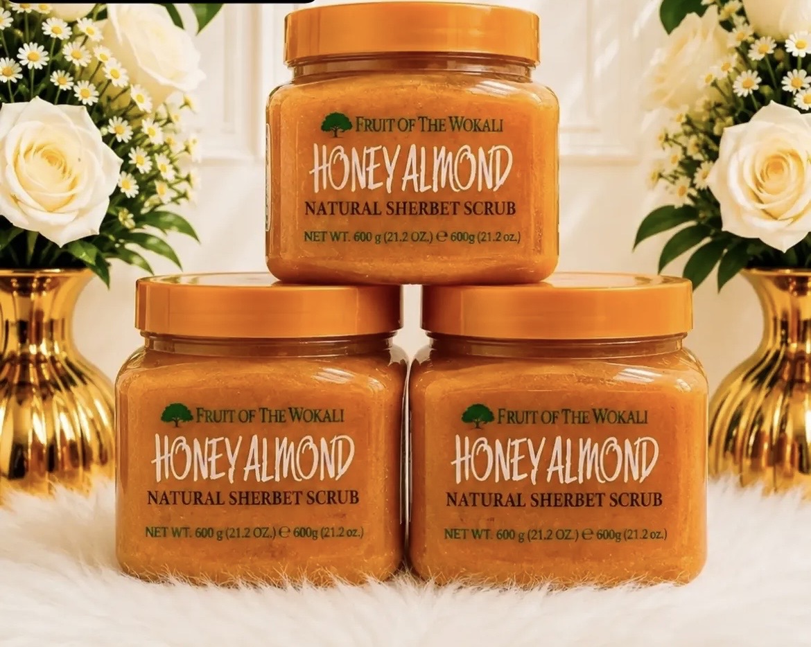 honey almond scrub