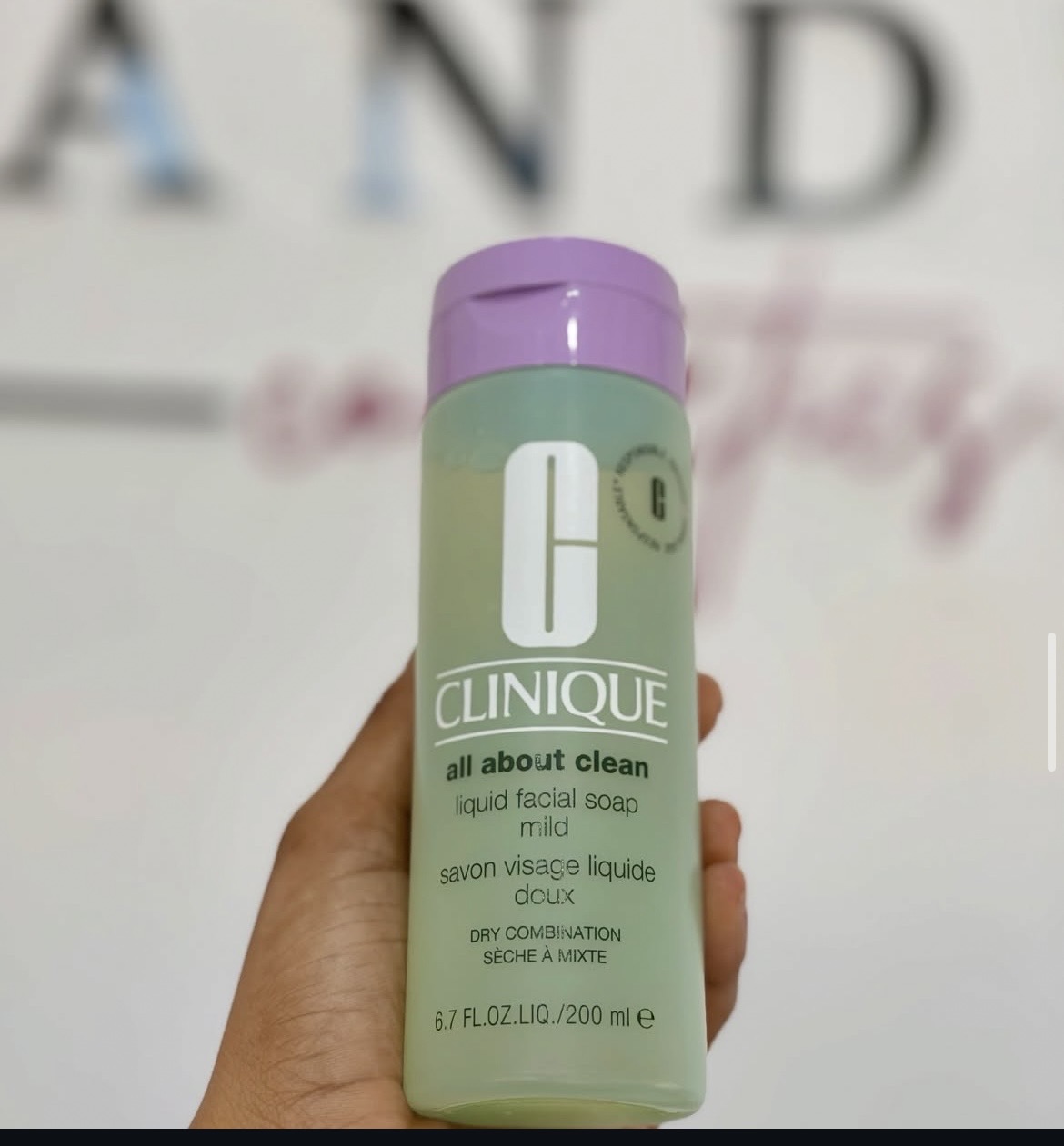 clinique cleanser