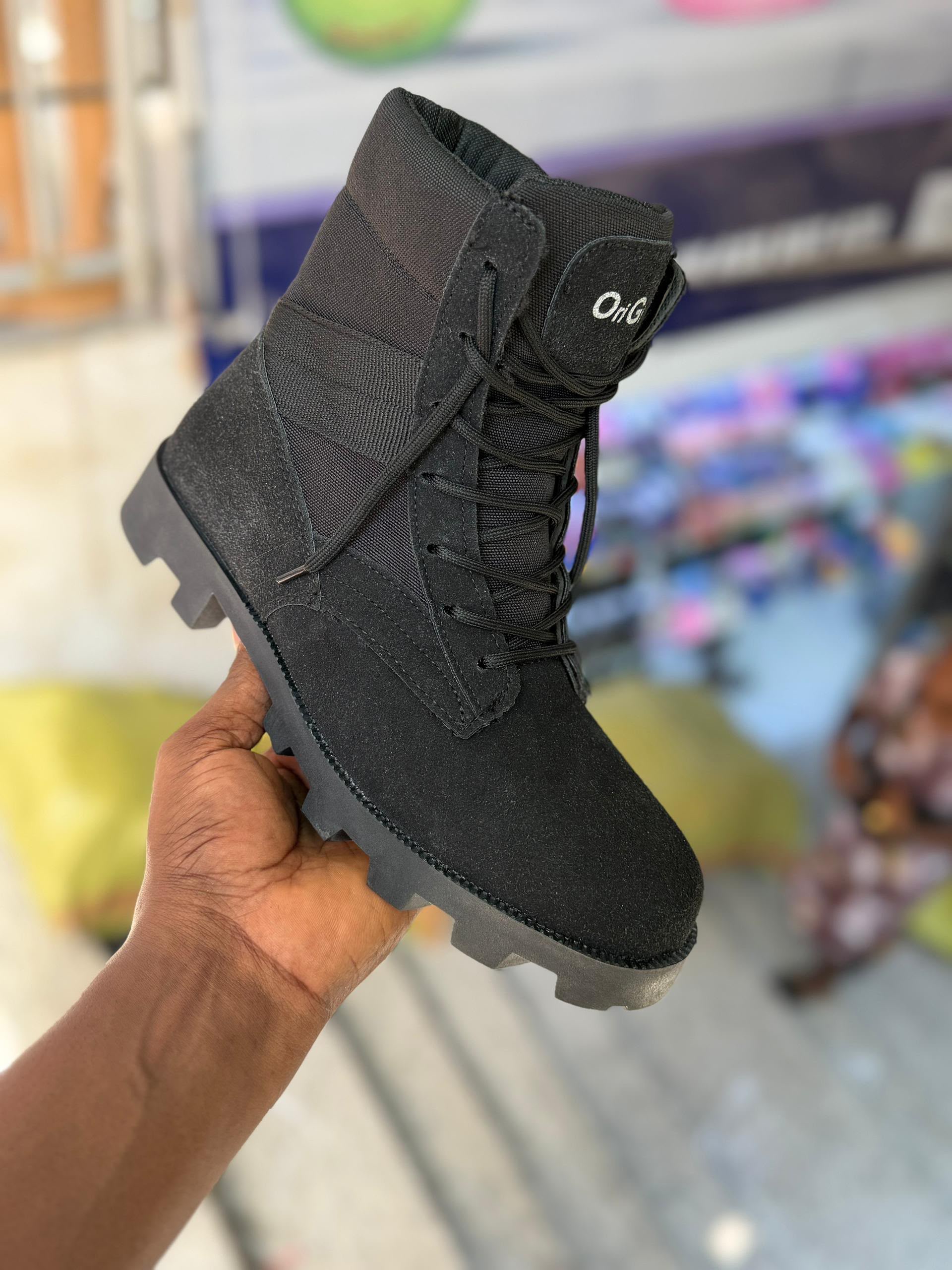 male boots