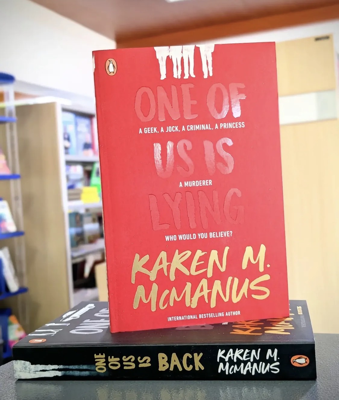 One of us is lying book