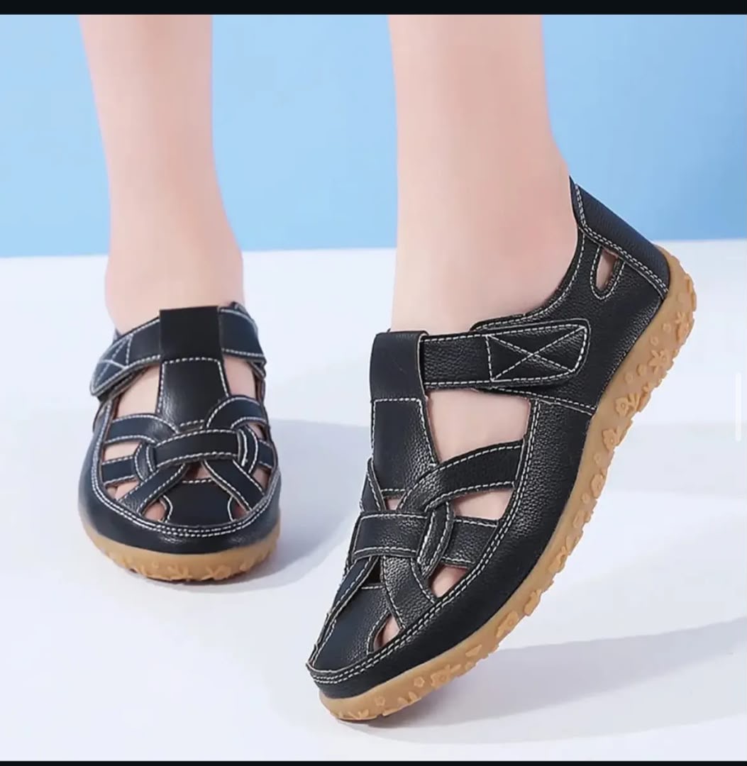 Women open shoes