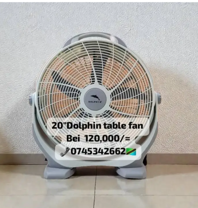 Dolphin table fan