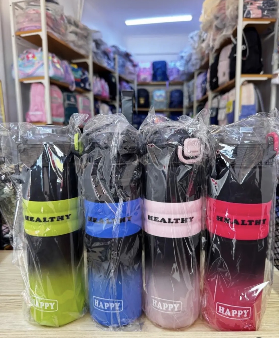 Water bottles