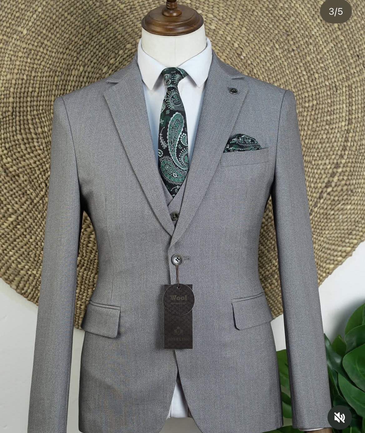 new 3pc suit