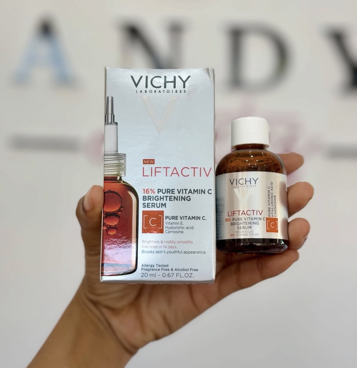 vichy brightening serum