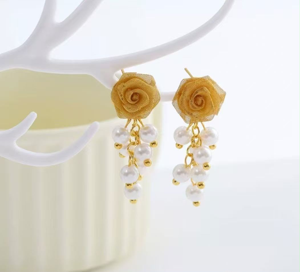 Flowerlike earrings