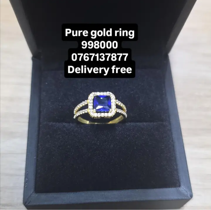 Pure gold ring D
