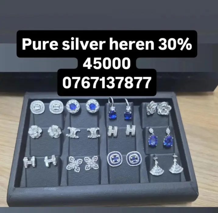 Pure silver rings