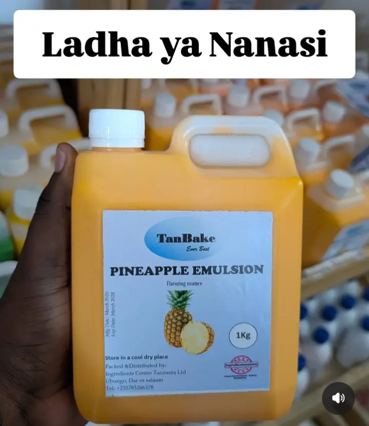 Pineapple emulsion
