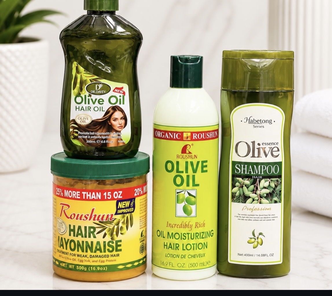 olive oil hair products