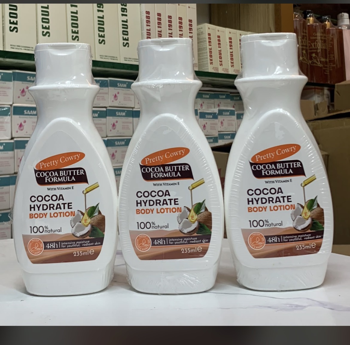 cocoa hydrate lotion