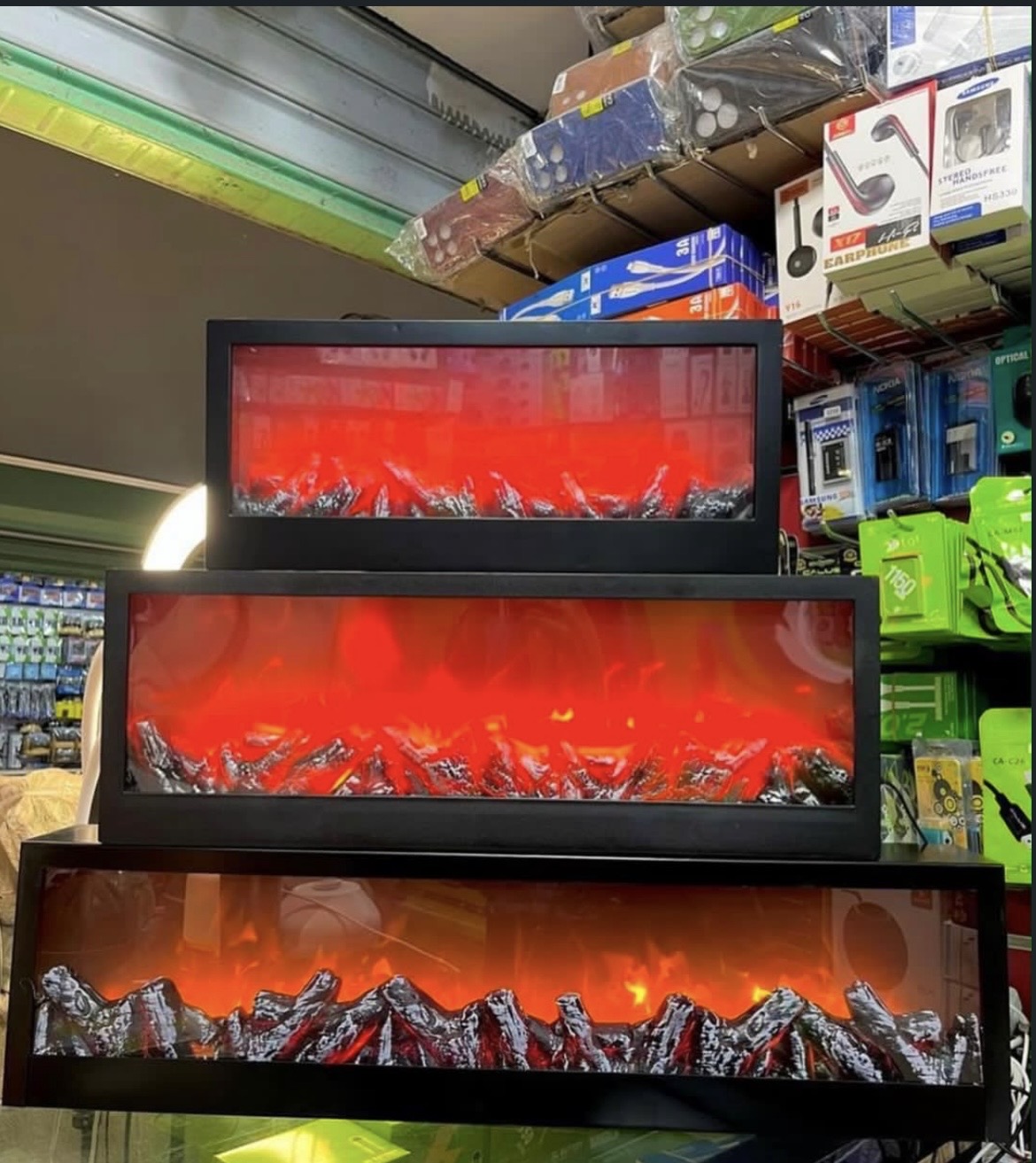 modern fire places