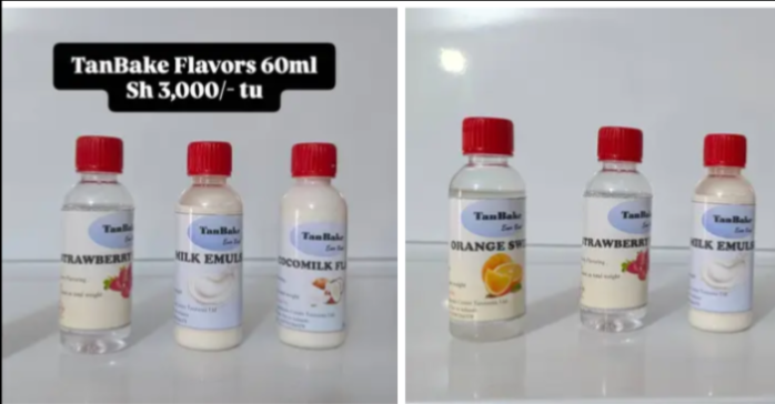 Tanbake flavours 60 mls