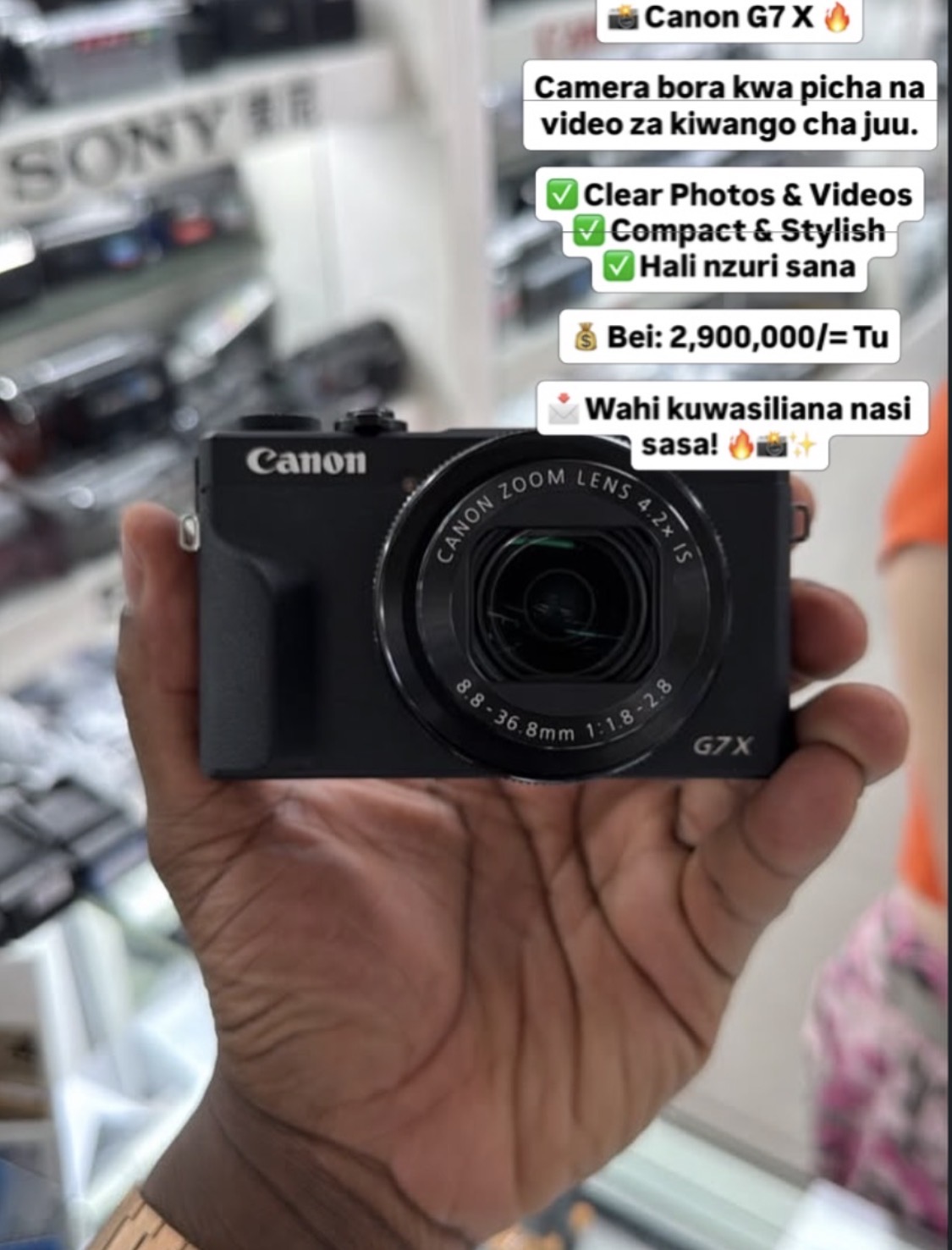 Canon G7 x