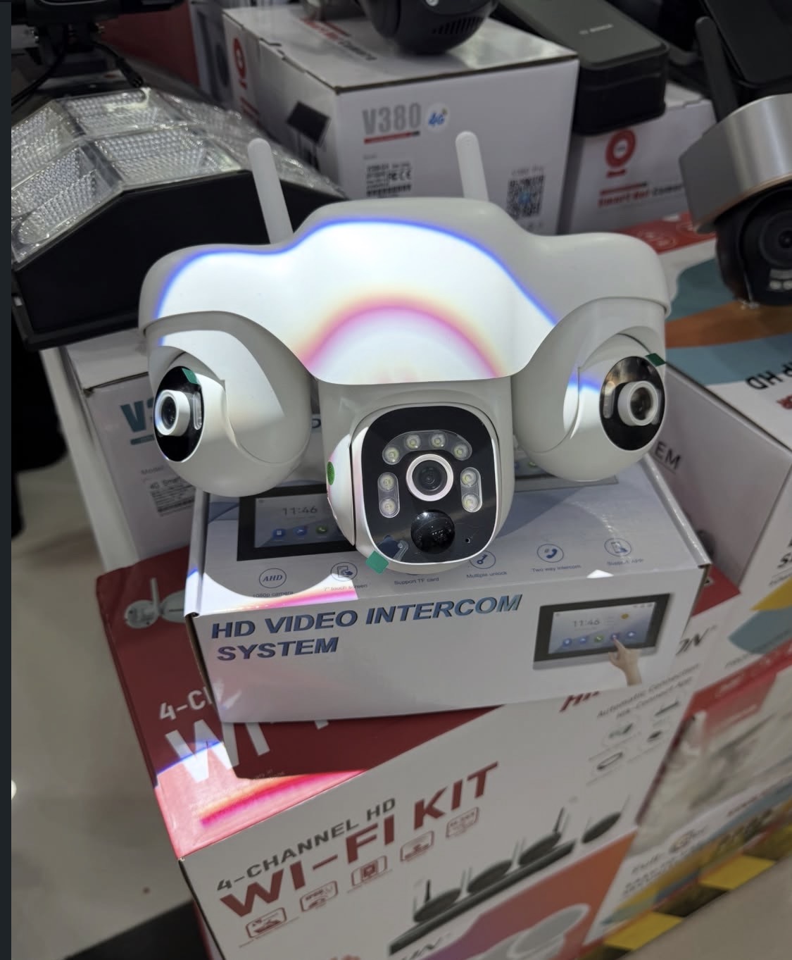 Indoor smart camera