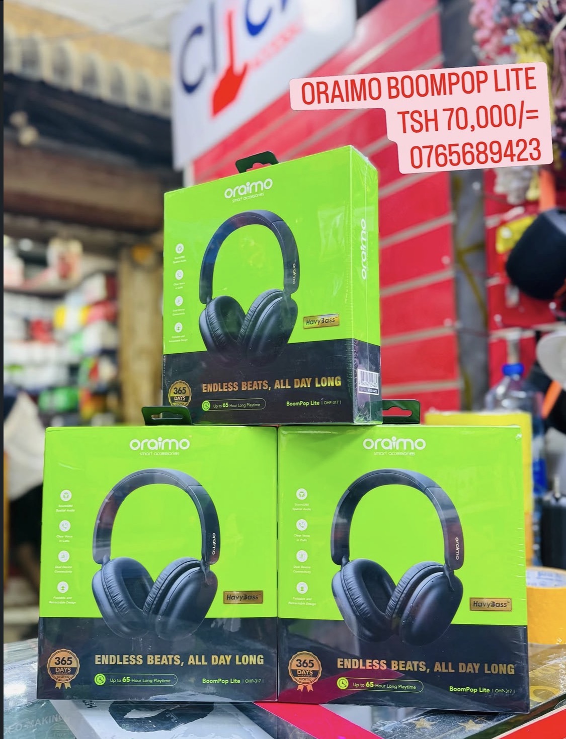 Oraimo boompop lite